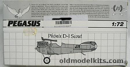 Pegasus 1/72 Phonix D-1 Scout, 1026 plastic model kit